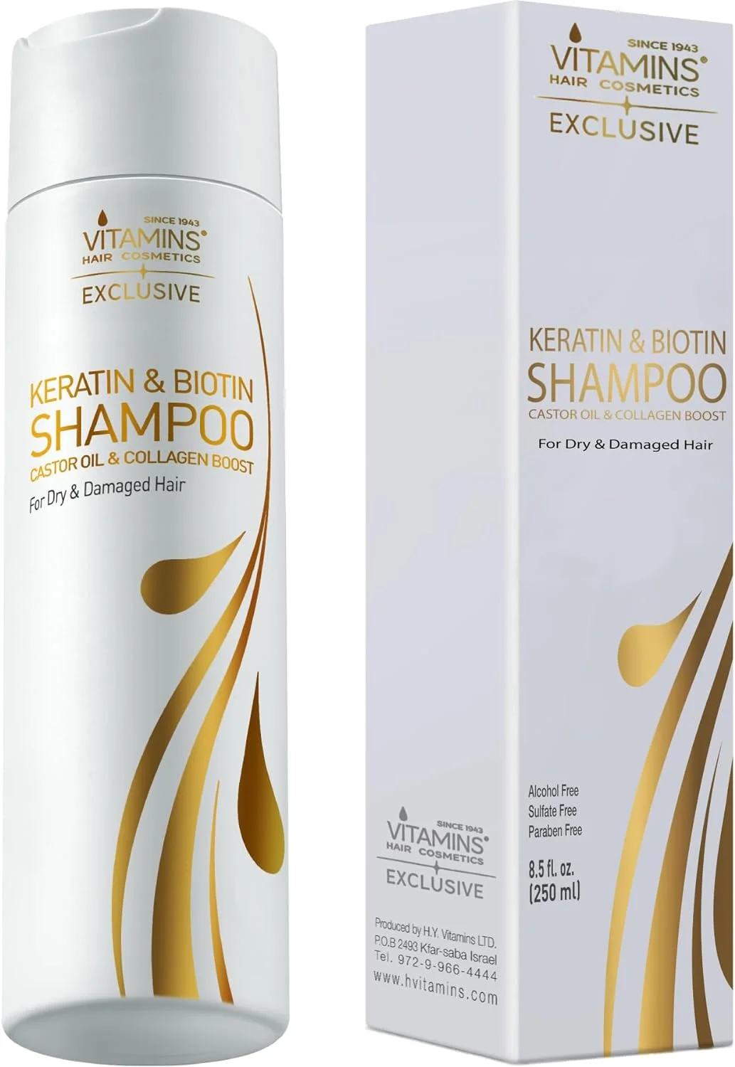 Keratin Protein Hair Care Shampoo